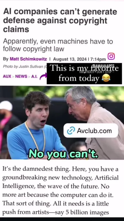 Copyright Isn't a Joke