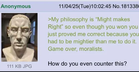 Might Makes Right Argument