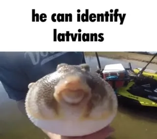 He Can Identify Latvians