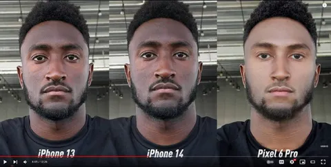 iPhone 13 vs iPhone 14 vs Pixel 6 Pro