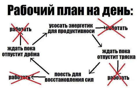 Рабочий план на день