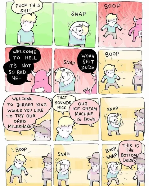 Burger King Ice Cream Machine Comic