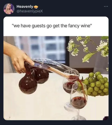 Fancy Wine for Guests