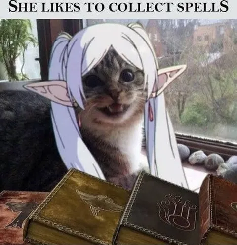 She Likes to Collect Spells