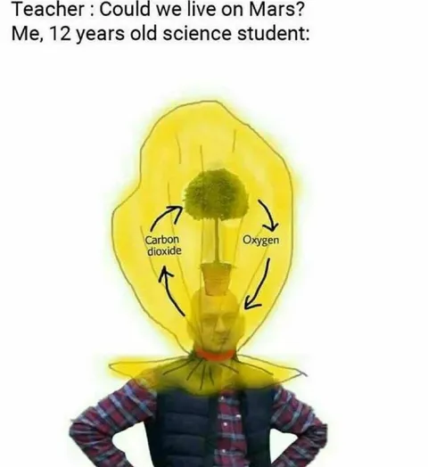 Living on Mars Science Student
