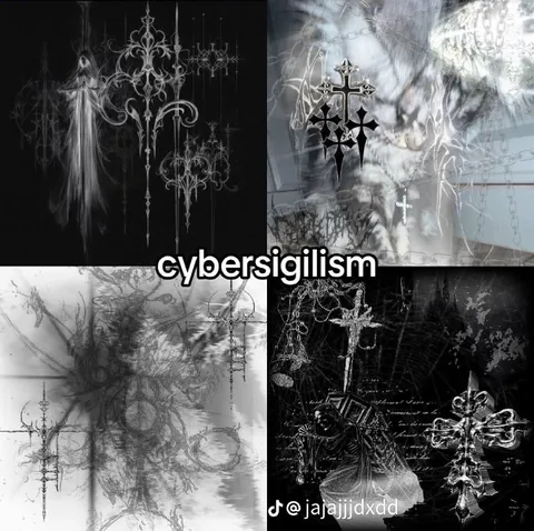 Cybersigilism Cross Collage