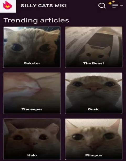 Silly Cats Wiki Trending Articles