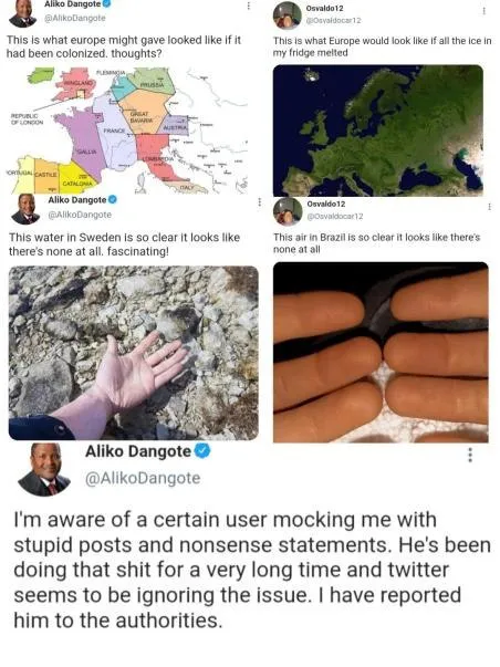 Reported to the Authorities