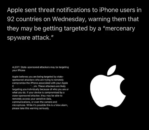 Apple Threat Notification
