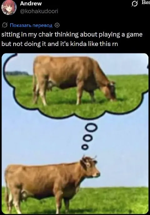 Thinking About Playing a Game