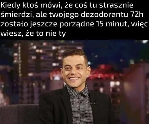 To nie ja śmierdzę