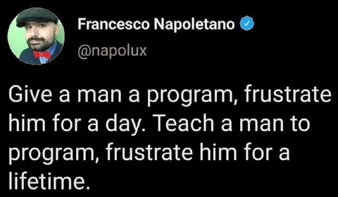 Teach a Man to Program