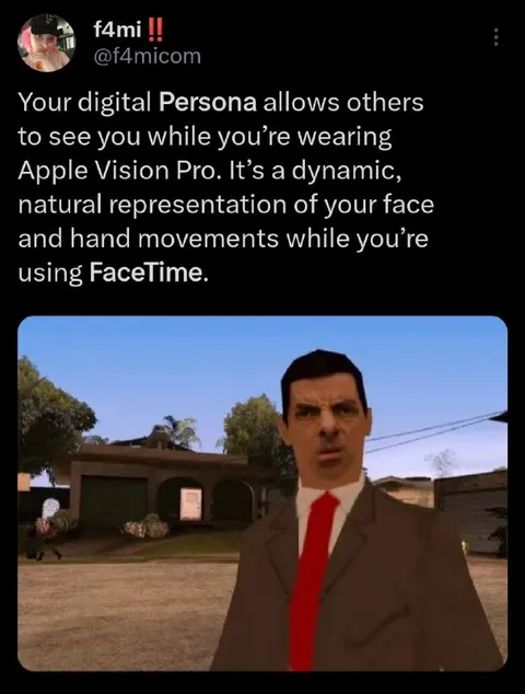 Digital Persona Mr Bean