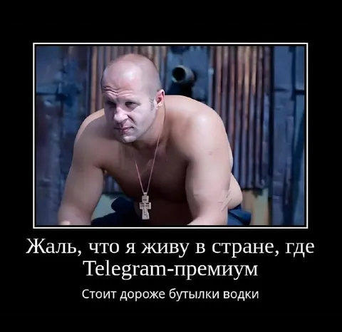 Telegram-премиум дороже водки