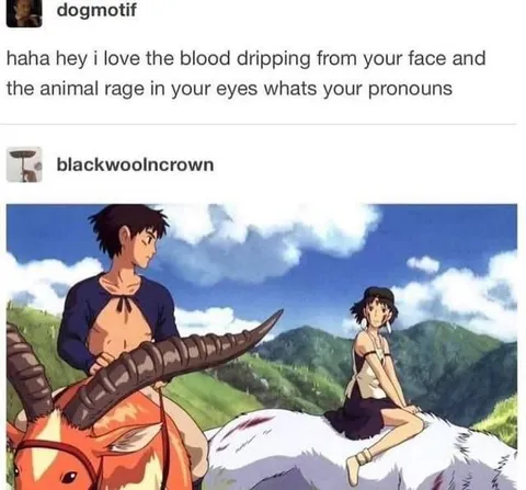 Anime Pronouns With Animal Rage