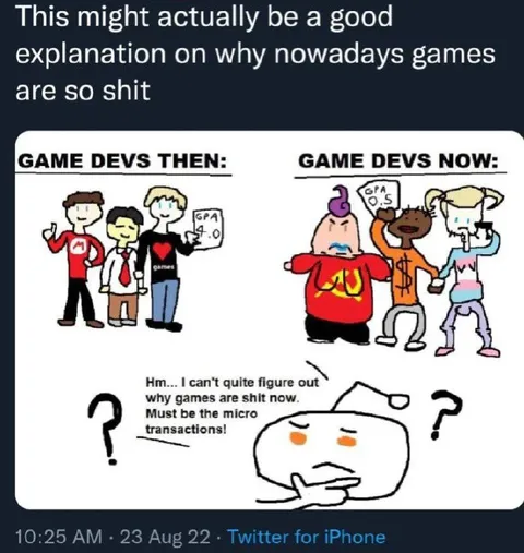 Game Devs Then Versus Now