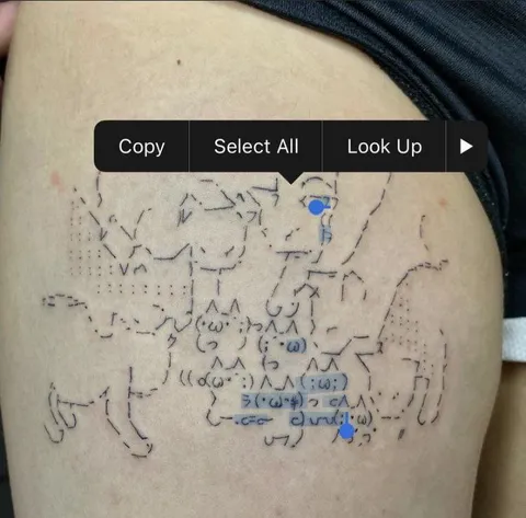 Copy the Cat Tattoo