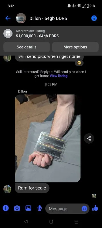64GB DDR5 for One Million
