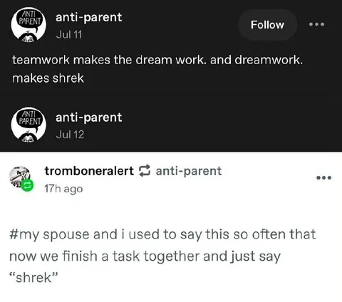 Teamwork Makes Shrek