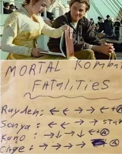 Titanic Mortal Kombat Cheat Codes
