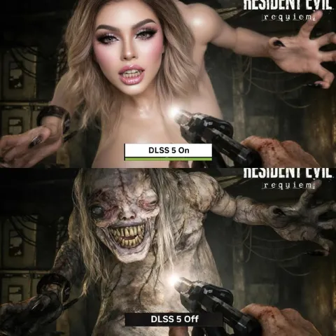DLSS 5 On vs Off