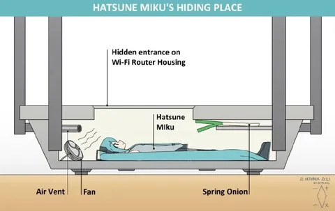 Hatsune Miku Router Hideout