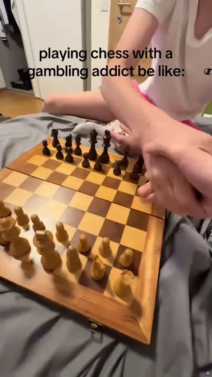 Playing Chess with a Gambling Addict