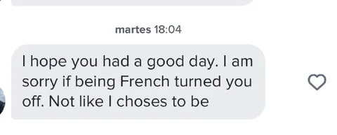 Sorry for Being French