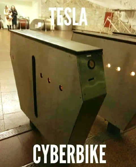 Tesla Cyberbike Bike Rack