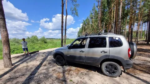 Фото на природе с внедорожником