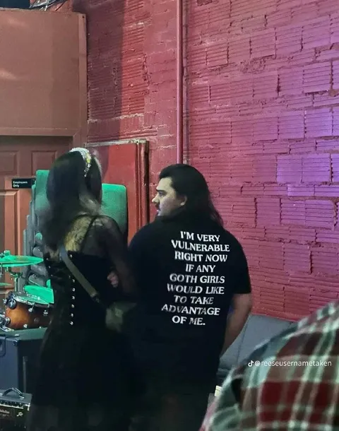 Vulnerable Goth Girl Shirt