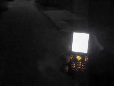Ночной телефон под музыку