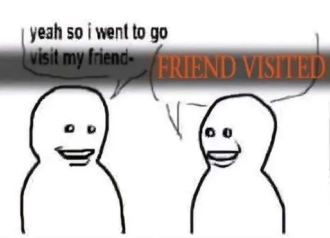 Friend Visited Me