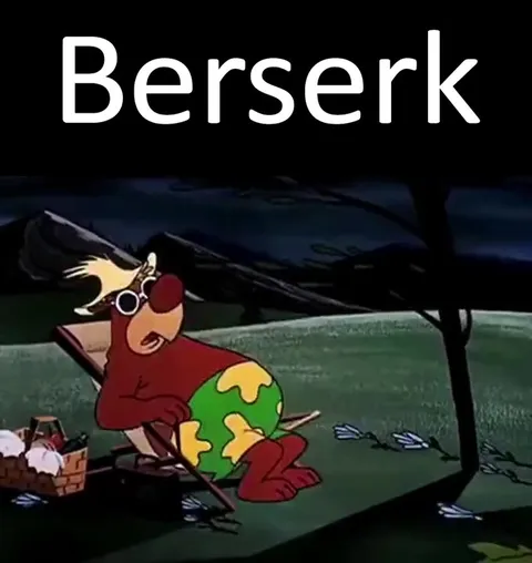 Berserk Bear Suddenly Runs
