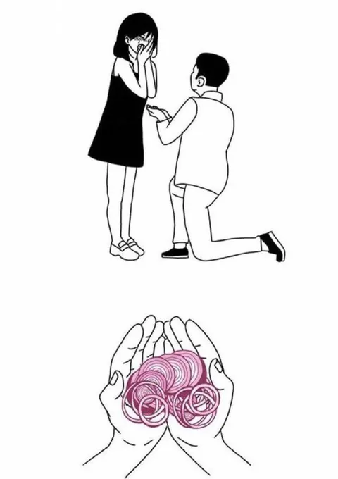 Предложение и запутанные чувства
