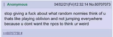Stop Caring What Normies Think