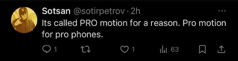 ProMotion for Pro Phones