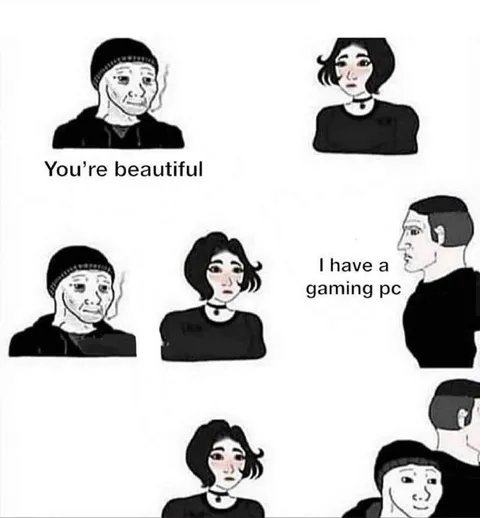 Gaming PC Wins Her Over