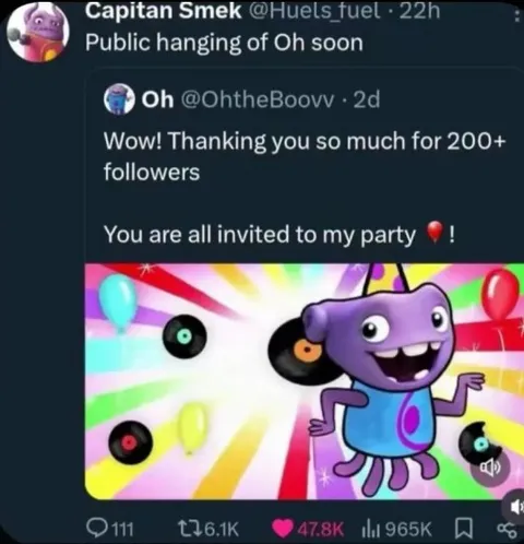 Public Hanging Party Invite