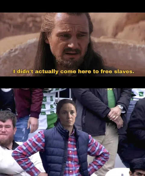 I Didn't Come Here to Free Slaves