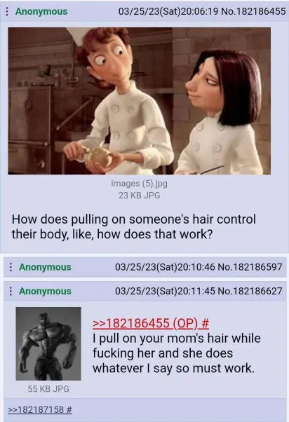 Pulling Hair Controls People