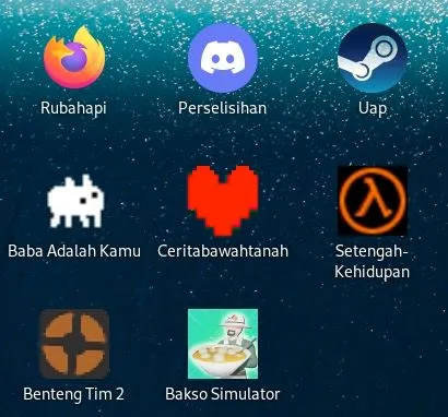 Desktop game dalam bahasa Indonesia