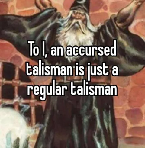 Accursed Talisman Is Regular