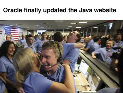 Oracle Updates Java Website