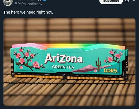 Arizona Green Tea DDR5 Hero