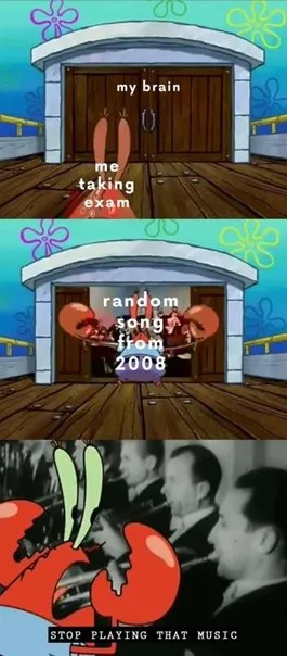 Random Song During an Exam