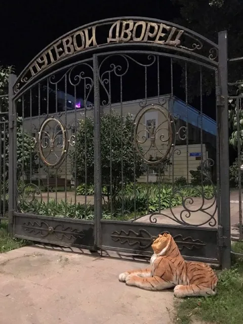 Тигр у Путевого дворца