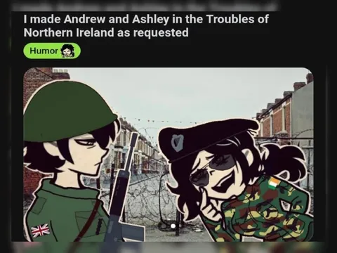 Andrew and Ashley in Northern Ireland