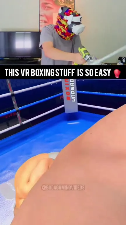 VR Boxing Is So Easy