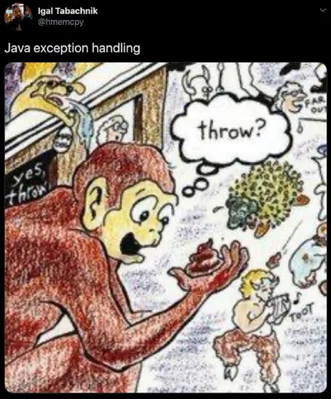 Java Exception Handling Monkey